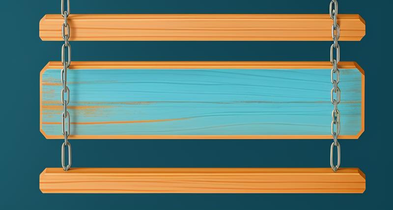 03251-4107096929-1756-old wooden rectangle with on the chain, blue background.png